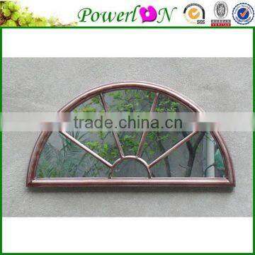 Competive Fashion Design Wrough Iron Frame Small Mirror For Home Park Garden Patio J16M TS05 X31M PL08-34061