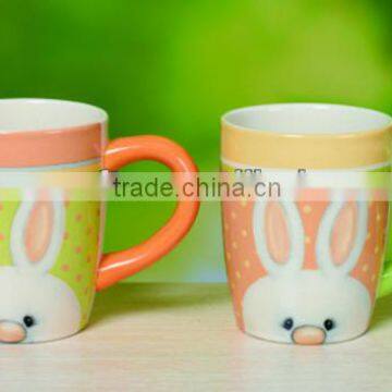 easter day dolomite bunny mug