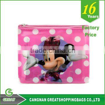 Promotional clear pvc make up bag