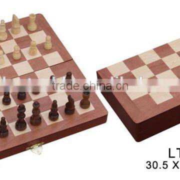 Portable Outdoor chess set Wooden box