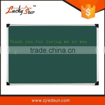 zhejiang red sun company dry erase cleaning greenboard for school 100*200