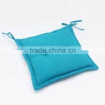 Foam PP Cotton Blue Outdoor Chair Seat Cushion