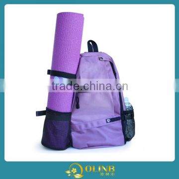 Yoga Mat Backpack; Multi-Purpose Crossbody Sling Backpack; Good for Hiking, Biking, Walking, Travel, Sport and Beach