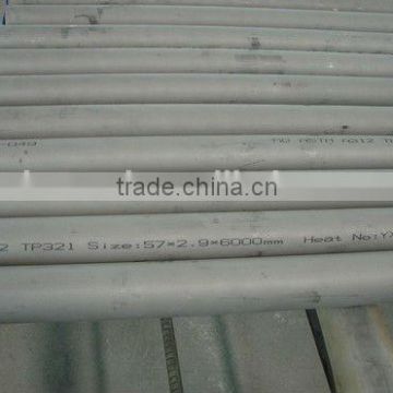 Welded Pipe Stainless Steel ASTM A312 TP321