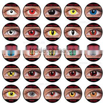 101 styles halloween sharingan crazy contact lenses