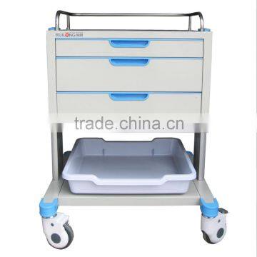 Hospital Functional Metal Frame Clinic Nursing Trolley On Sale photo-4