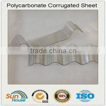 corrugated polycarbonate roofing sheet