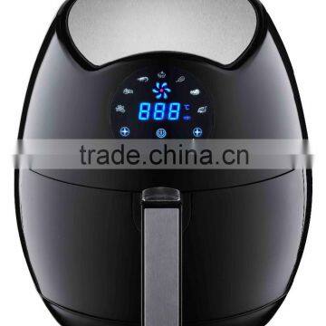 LCD digital oil free air fryer with touch screen,Household electric no oil air deep fryer,Oil free air cooker