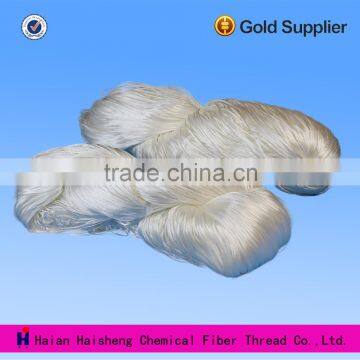 spun polyester sewing thread 50/3 raw white
