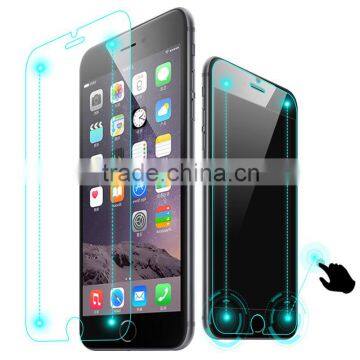 Hot Ultra Thin Rounded Edge 2.5D Top Tempered Glass Screen Protector for Iphone 6 Smart Confirm Key And Smart Return Key photo-2