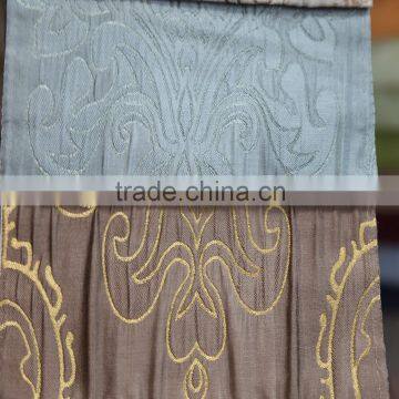 Simple decorative jacquard sleeping room curtains for home textile