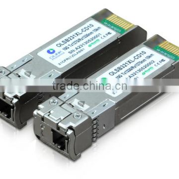 TX1270 RX1330 high quality cisco sfp modules 10g module XFP BIDI 40KM