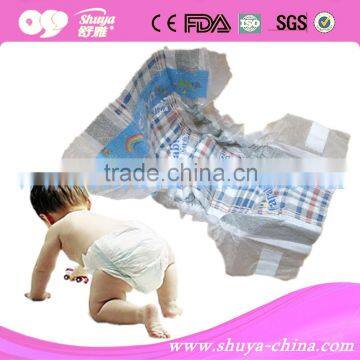 Customer designed printed breathable backsheet baby diaper