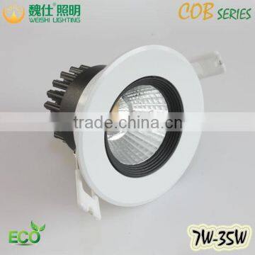 7W led recessed downlight, led cob downlight led downlight price