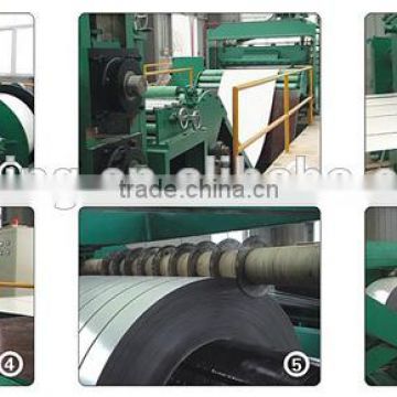 automatic used steel Slitting Line system/manual slitting machine