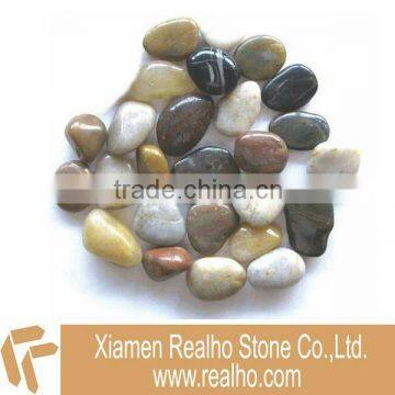 Mix color pebble stone