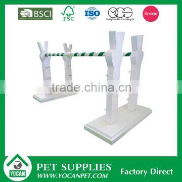 wood rabbit training hurdles