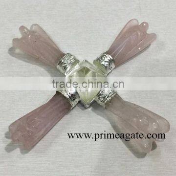 Rose Quartz Angel Energy Generaor| Wholesale Energy Generators From India