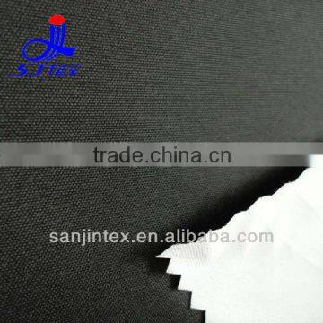 polyester pongee fabric coating PA silver used for jacket outdoor fabric