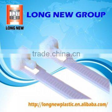 E 2.5 160 mm Black and white Tie line nylon cable tie china