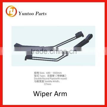 double flat irons wiper Arm 680-750mm with nozell