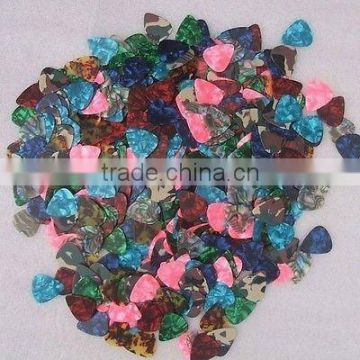 Player's Celluloid Guitar Pick Assortment mixed colours mixed Thickness