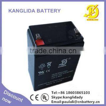 12v 2.6ah Kanglida Storage Lead Acid Battery for LED Lamp photo-2