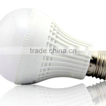 E27 A19 7w globe led bulbs plastic lamp 3000k 6000k