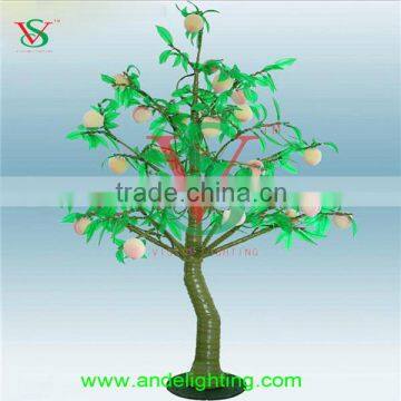 Outdoor artificial led tree light lighted fruit tree