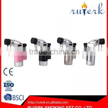 EK-692 Perfect for Cigar Single Jet Flame Butane Torch Cigarette Cigar Lighter