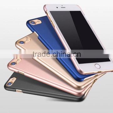 different color metallic color mobile phone painting housing for iphone 7/7 plusrubber coating painting housing