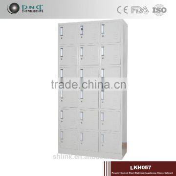 LKH057 Power coated steel shoe cabinet