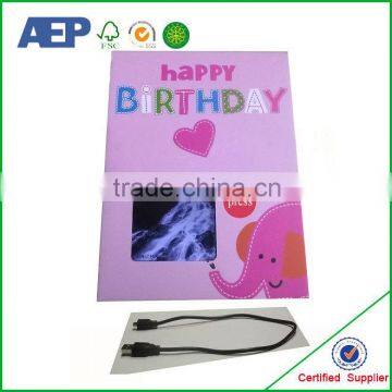 Customized Cheap Wholesale Handmade Birthday Greeting Card Designs