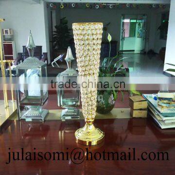 Hot sales crystal iron wedding table centerpieces wedding flower stand,wedding decoration flower stand ,flower arranging stands