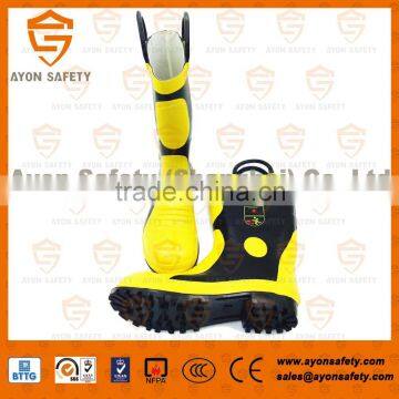 Firefighting Fireman Boots/mining Safety Boots/Steel-toe Rubber Boots-Ayonsafety photo-2