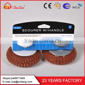 2016 Fashionable Cheap Custom No Minimum Wholesale Galvanized Wire Mesh Scourer