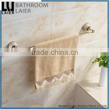 Modern Kitchen Printing Lines Zinc Alloy Gold Finishing Bathroom Accessories Wall Mounted Towel Bar