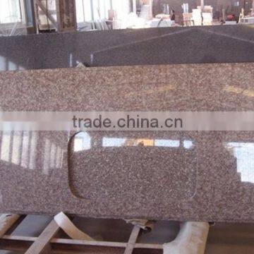 China G687 Red low price Granite Bathroom Vanity tops