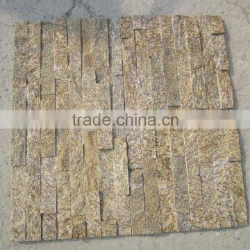 Hot sale Natural Tiger Skin Yellow Culture Slate