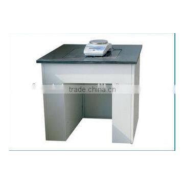Epoxy Coated Galvanized Steel Fabrication Quality Control Lab Vibrating Table With Epoxy Resin Worktop