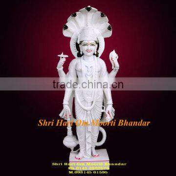 Marble Lord Vishnu Statue