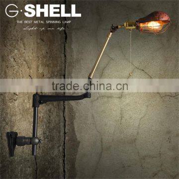 Old Style Vintage Edison Bulb Metal Wall Light