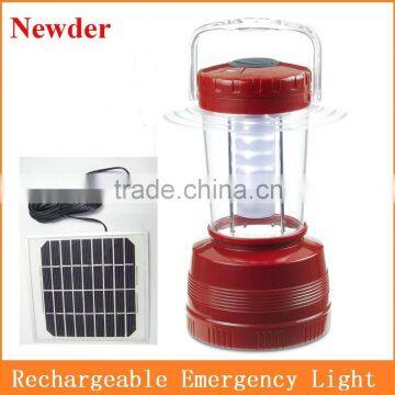 3W Solar panel LED solar camping lamp MODEL 707L-3W