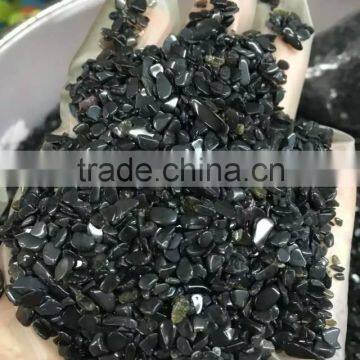 Natural Black Obsidian Crushed Stone for Sale photo-4