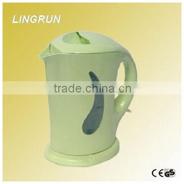 1.7L green electrical kettle