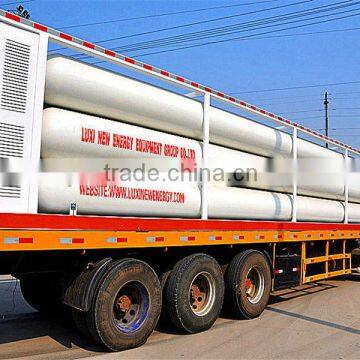 8308Nm3, ISO11120, 25Mpa. CNG tube skid container for transportation