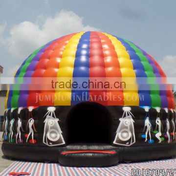 Trade Assurance 6m Diameter Disco Dome Inflatable Castle commercial Large Inflatable Disco Dome House sale