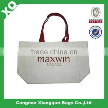 2015 new custom made cotton canvas tote bag