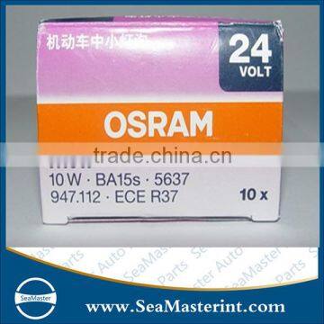 Original Osram 5637 R10W 24V 10W halogen light for Auto lamp