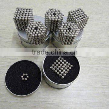 5mm Magnetic Ball 216pcs Neodymium sphere magnets with box